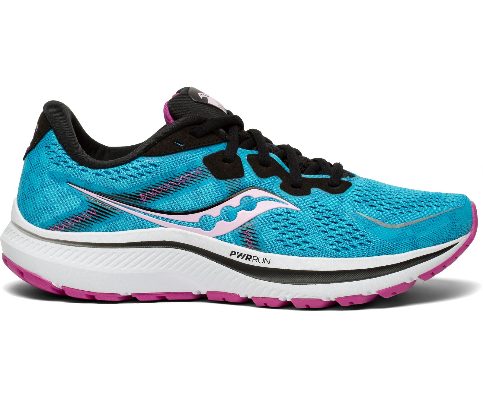 Saucony Omni 20 Women\'s Running Shoes Blue / Black | Canada 179VRWD